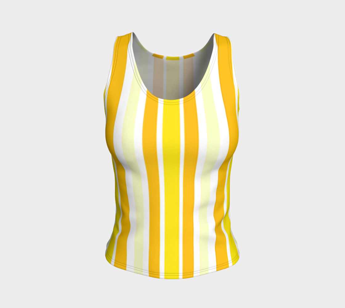 Yellow Sunshine Stripes Vertical preview