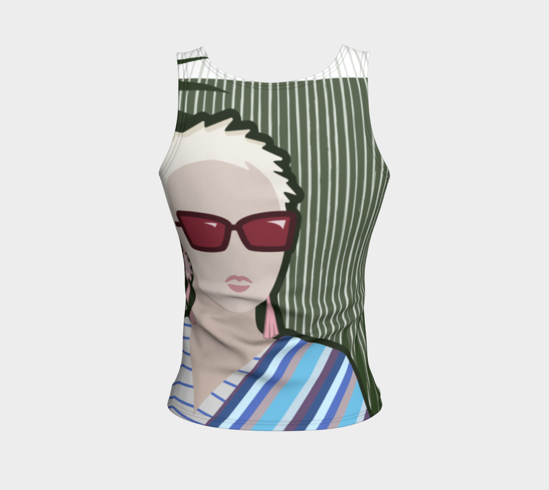 Blonde in red sunglasses preview #2