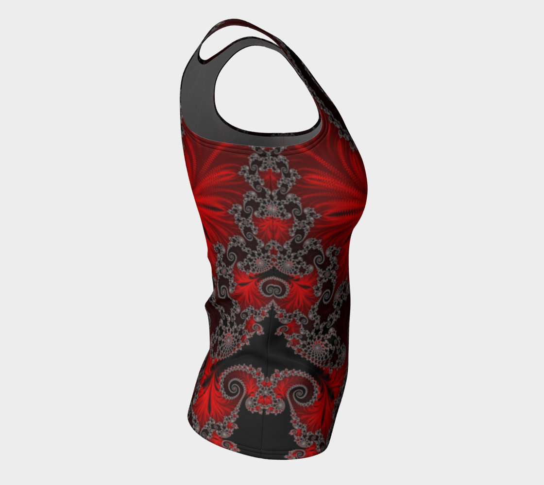 Eruption Fitted Tank Top preview #8