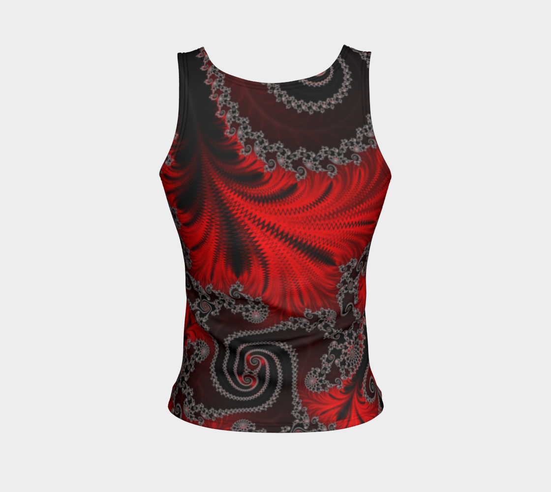 Eruption Fitted Tank Top preview #2