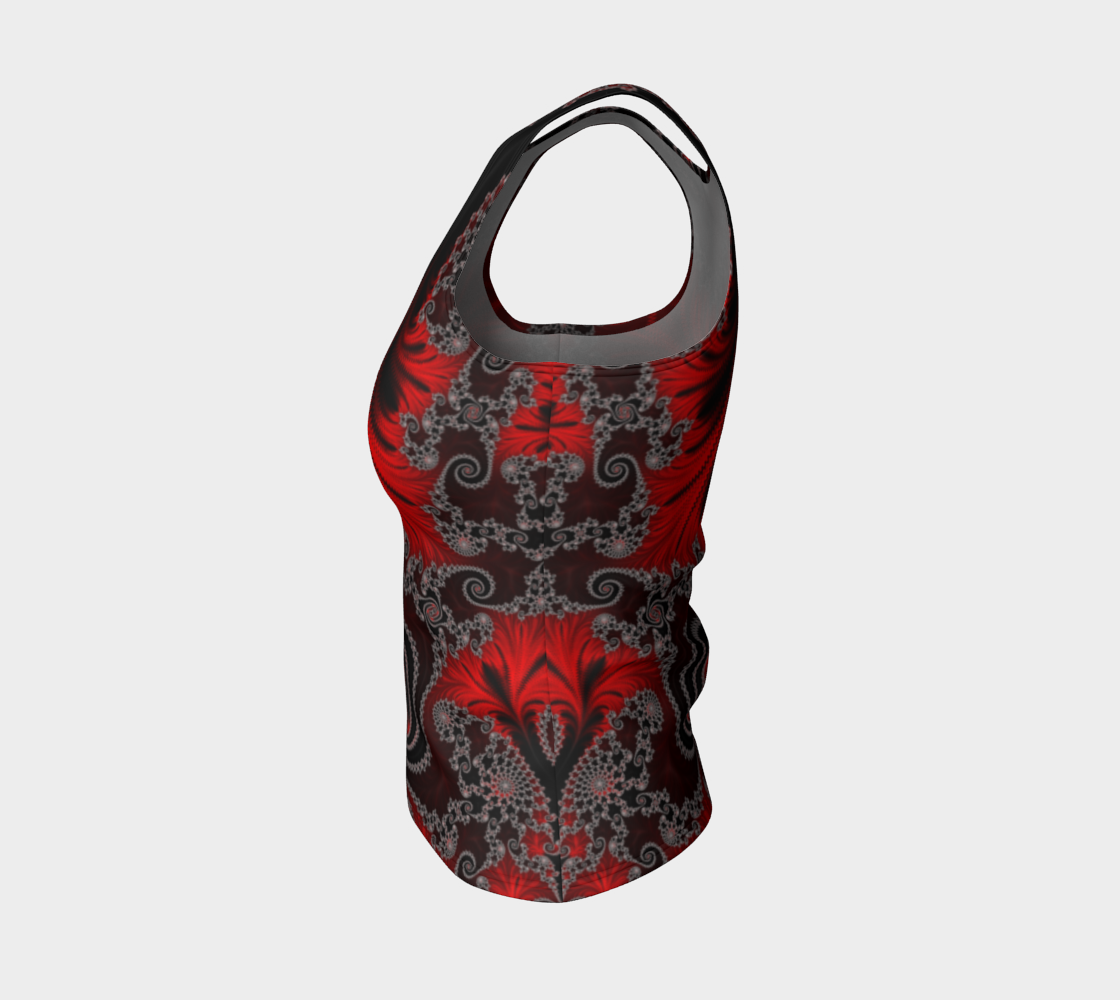 Eruption Fitted Tank Top preview #3