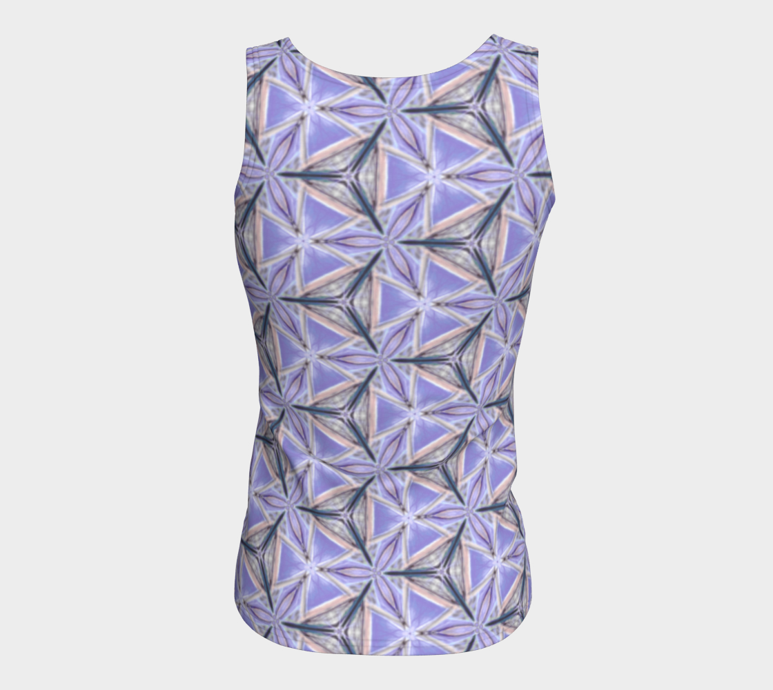Lilac Bliss Fitted Tank Top preview #6