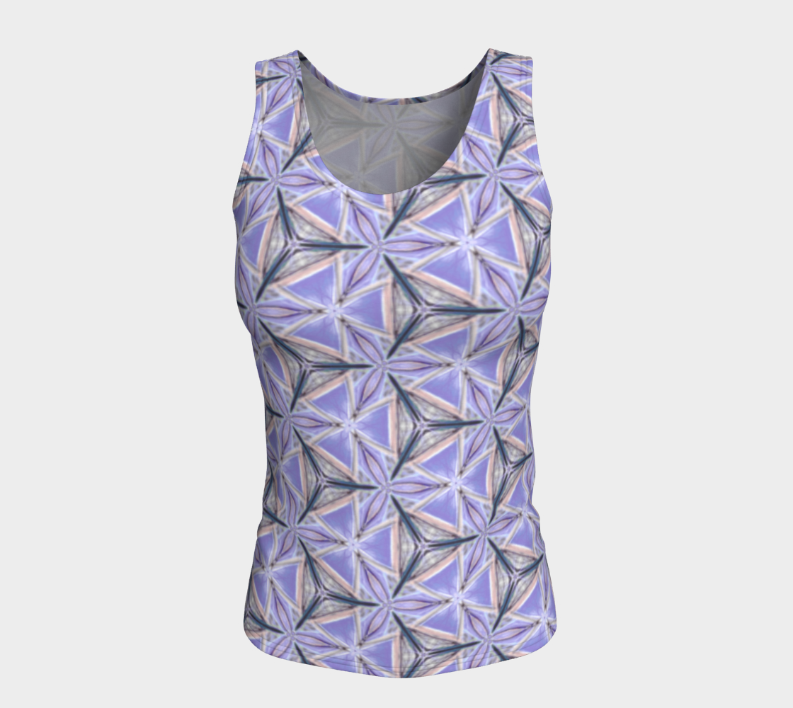 Lilac Bliss Fitted Tank Top preview #5