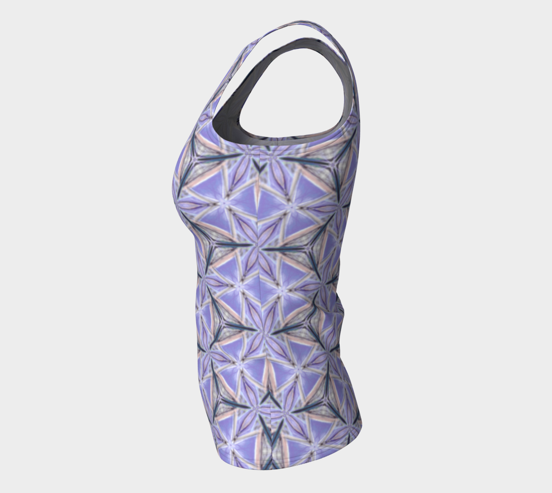 Lilac Bliss Fitted Tank Top preview #7