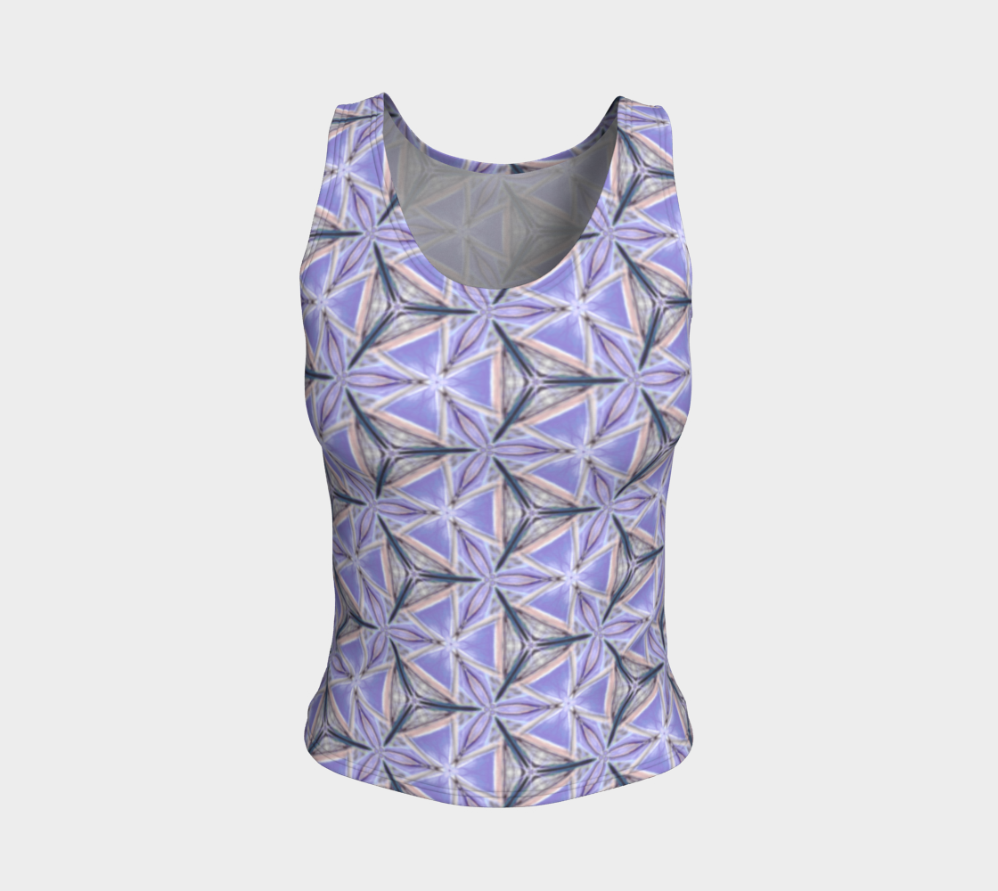 Lilac Bliss Fitted Tank Top preview #1