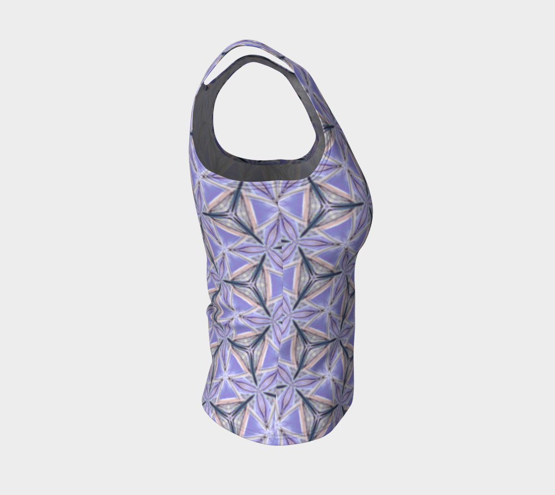 Lilac Bliss Fitted Tank Top preview #4