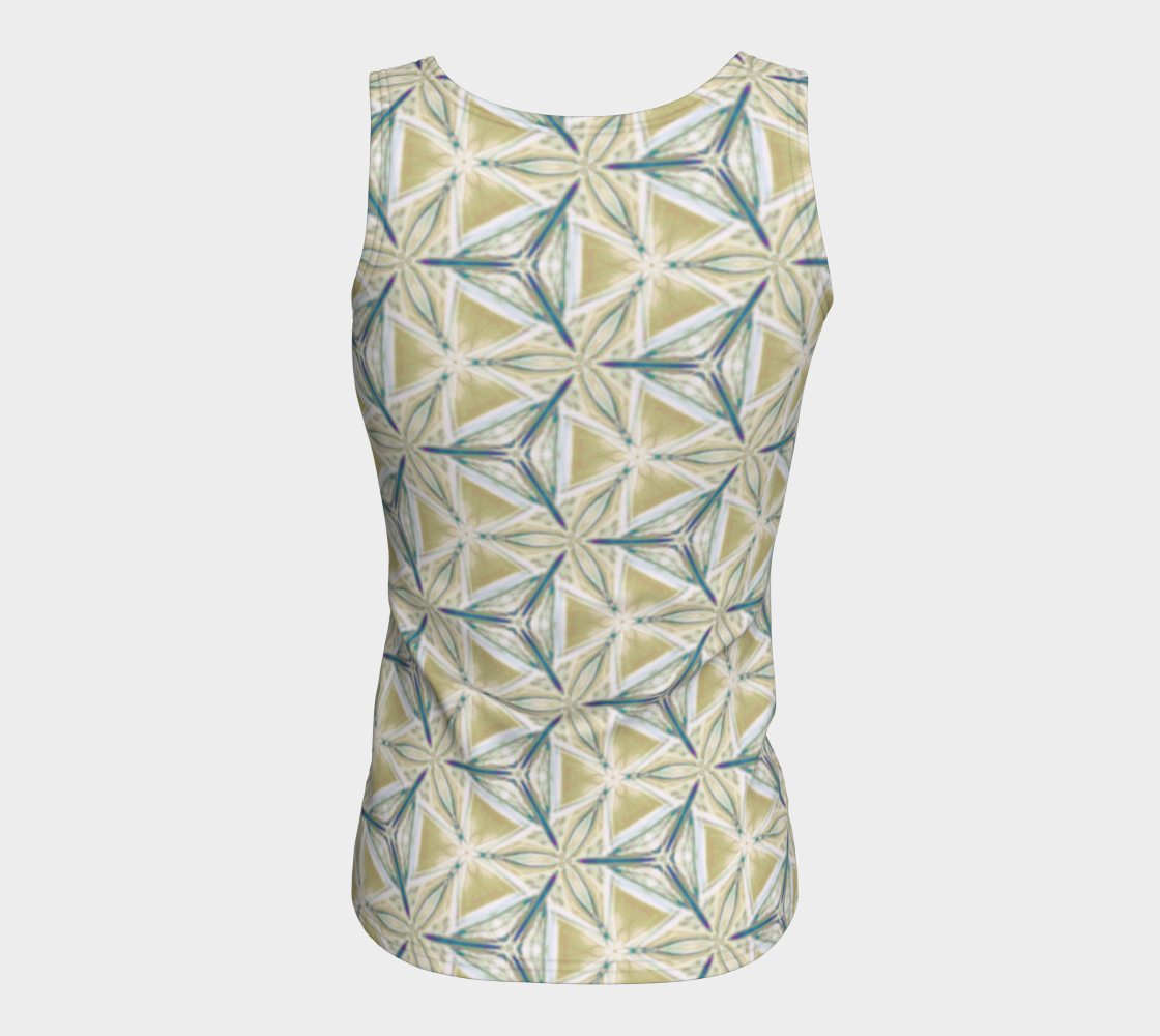 Avocado Pattern Fitted Tank Top preview #6