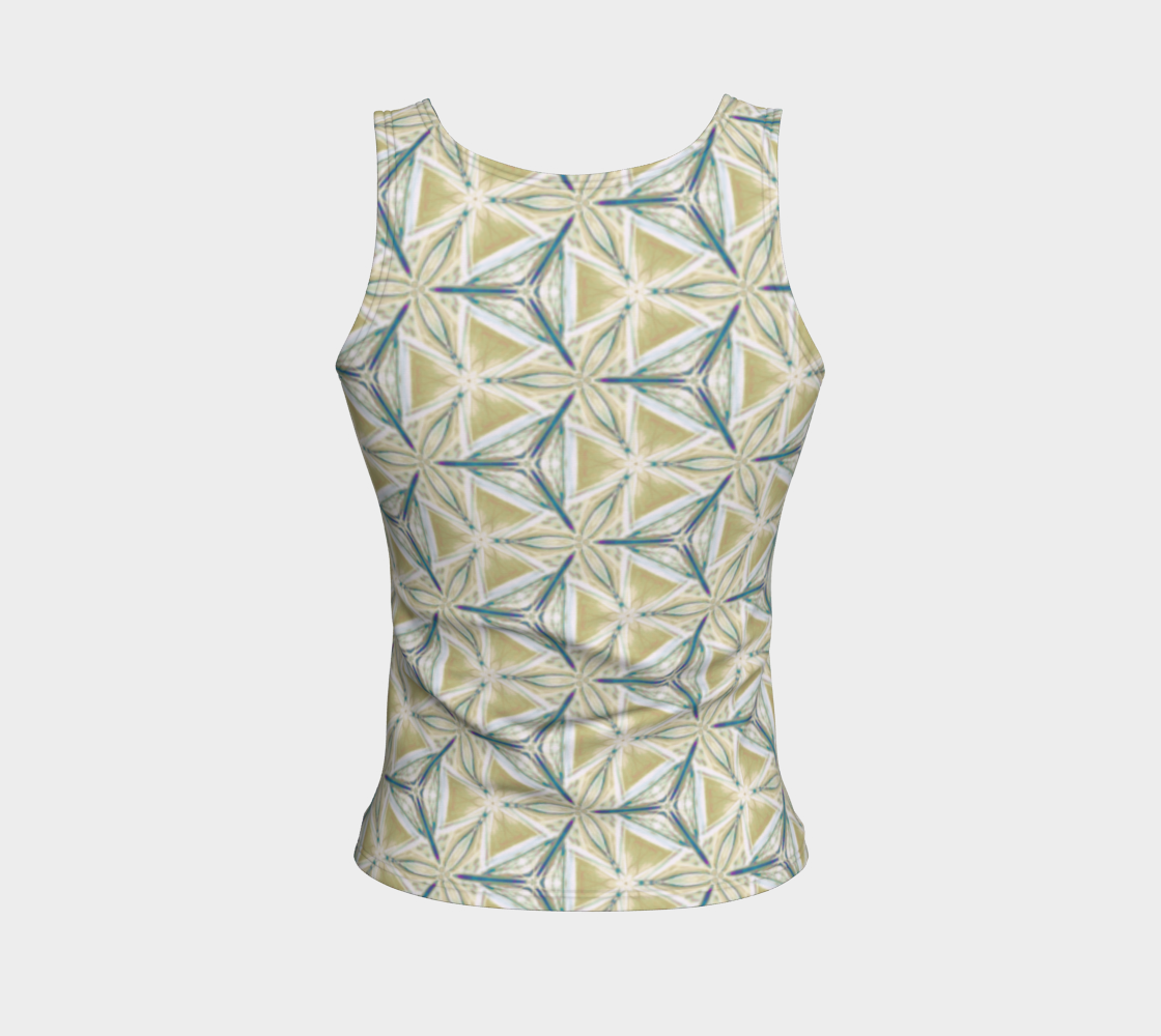 Avocado Pattern Fitted Tank Top preview #2