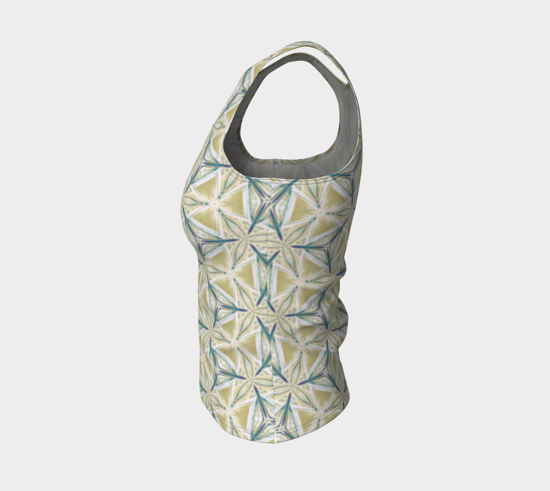 Avocado Pattern Fitted Tank Top preview #3