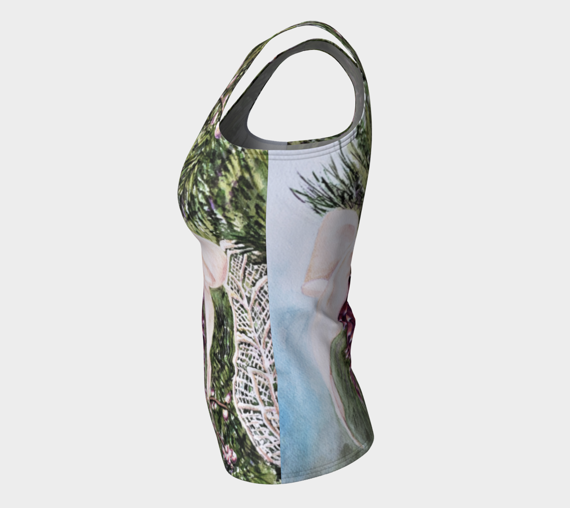 Pine Cone Fitted Tank Top preview #7