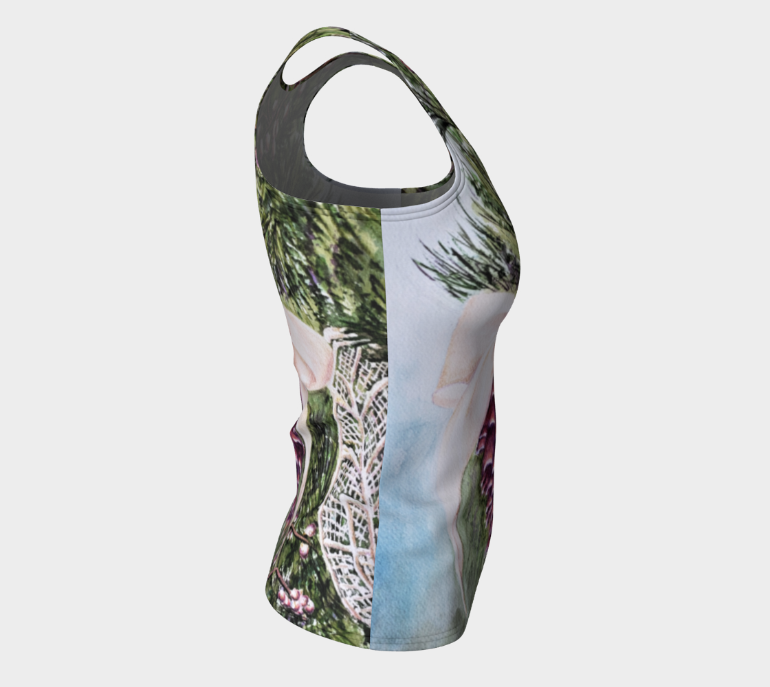 Pine Cone Fitted Tank Top preview #8