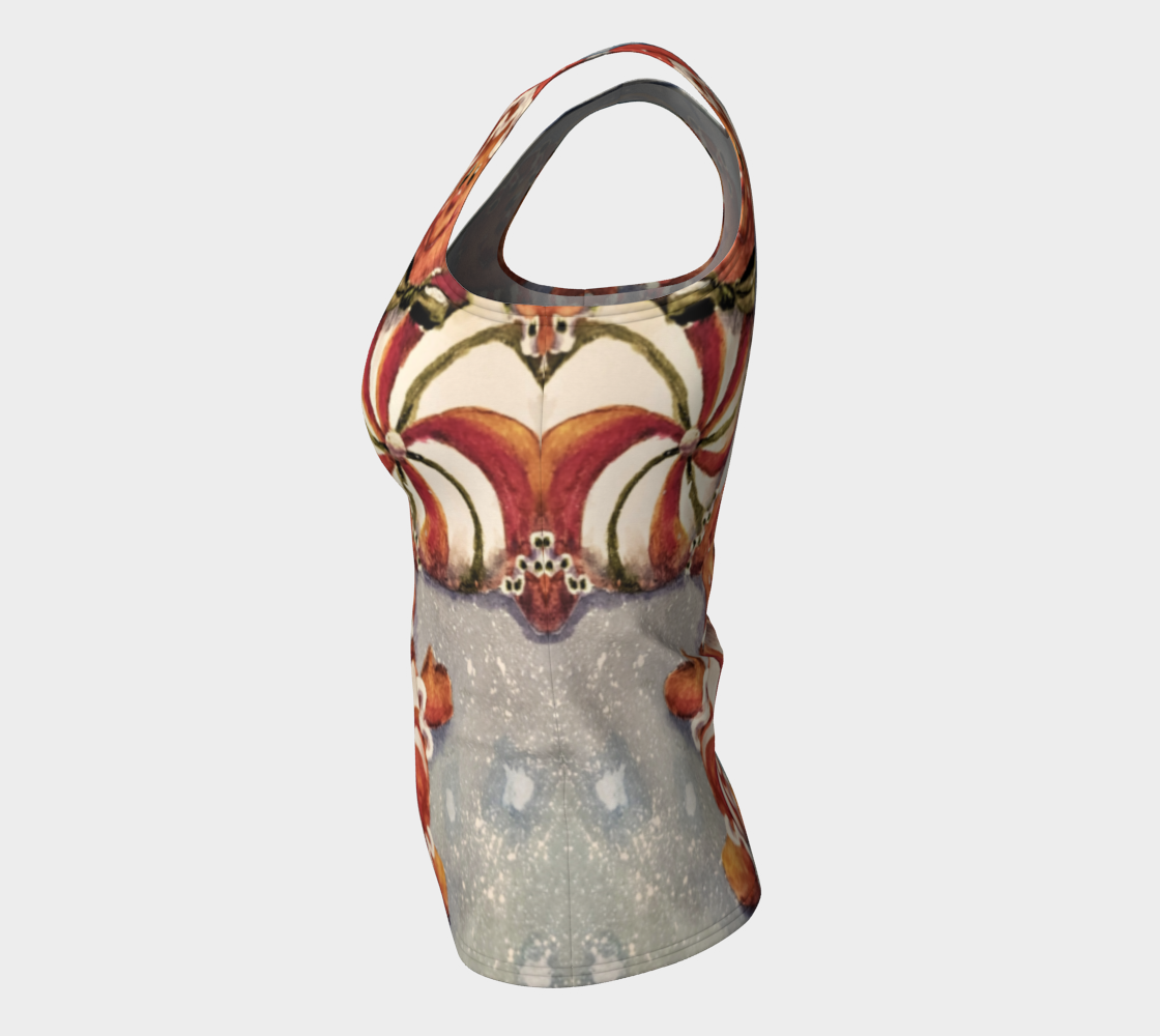Christmas Cookies Fitted Tank Top preview #7