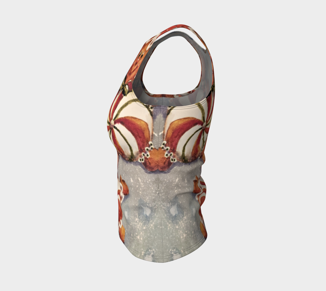 Christmas Cookies Fitted Tank Top preview #3