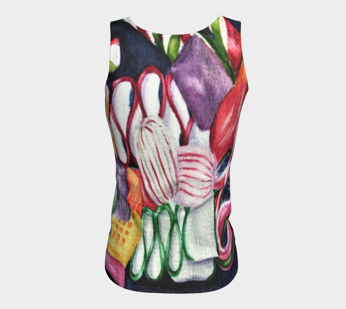 Candy Land Fitted Tank Top preview #6