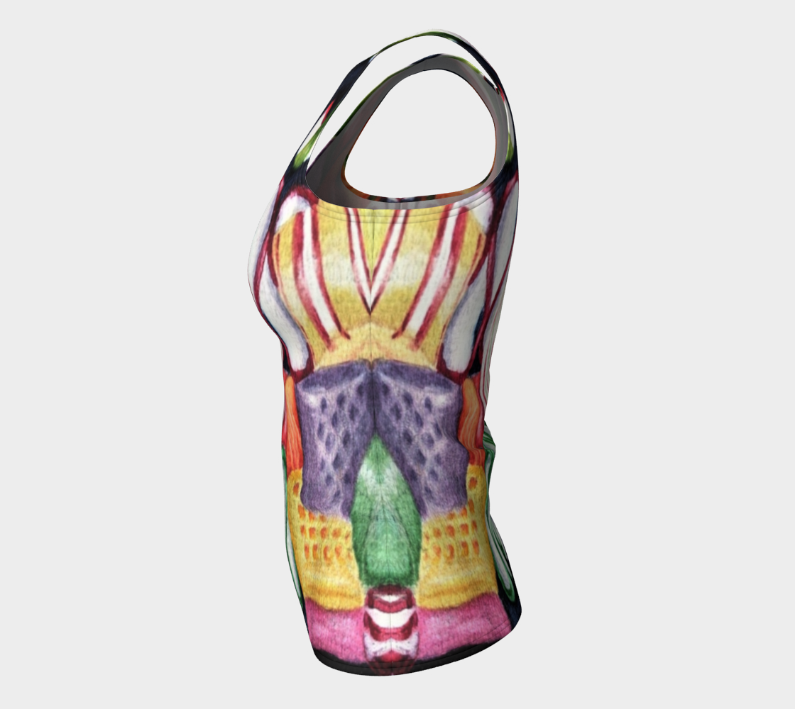 Candy Land Fitted Tank Top preview #7