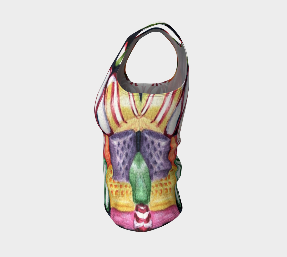 Candy Land Fitted Tank Top preview #3
