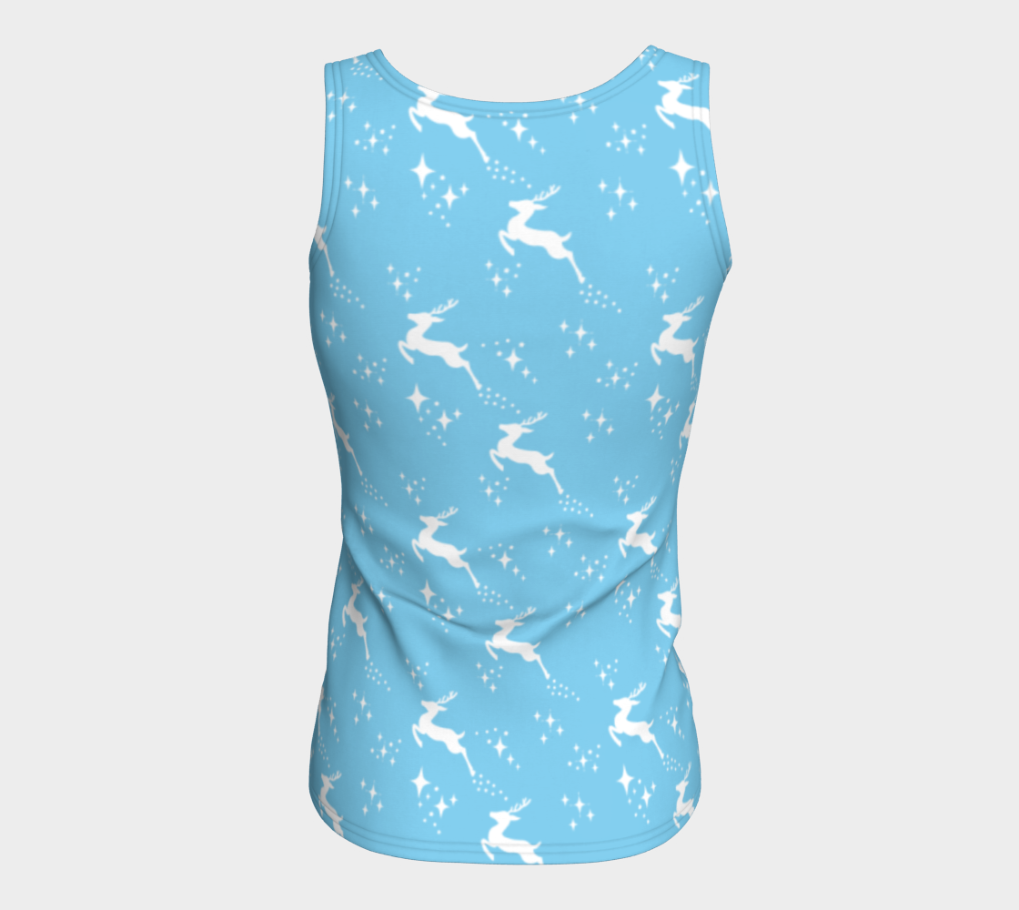 Let it snow, Deer Fitted Tank preview #6