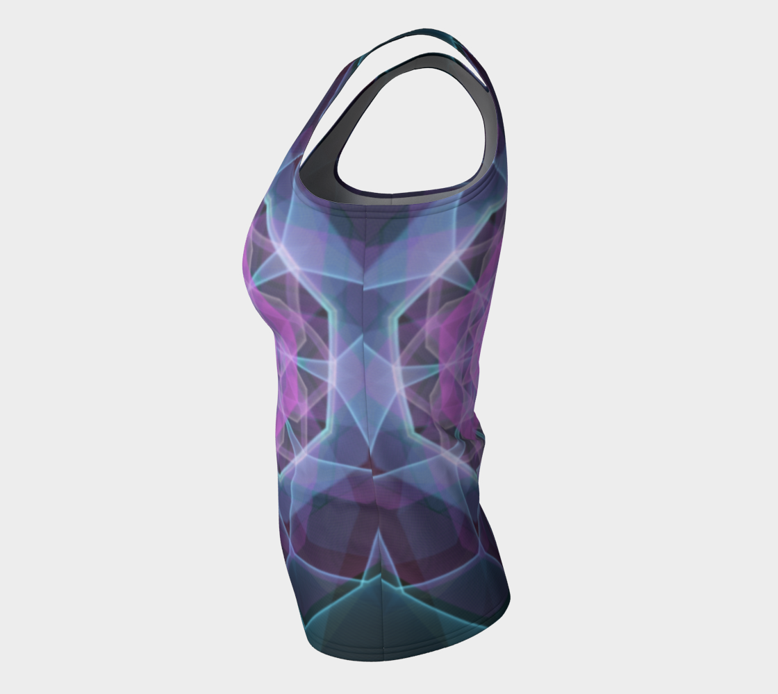 Gemstone Mandala Fitted Tank Top preview #7