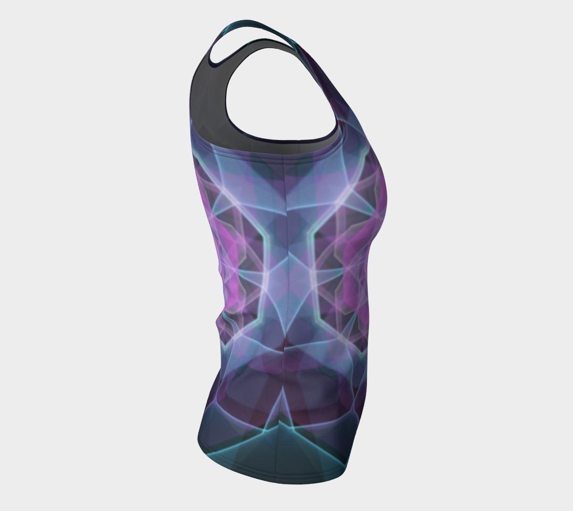 Gemstone Mandala Fitted Tank Top preview #8