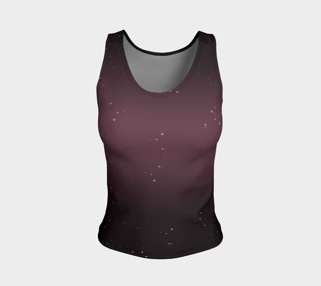 Midnight Mauve Fitted Tank Top preview