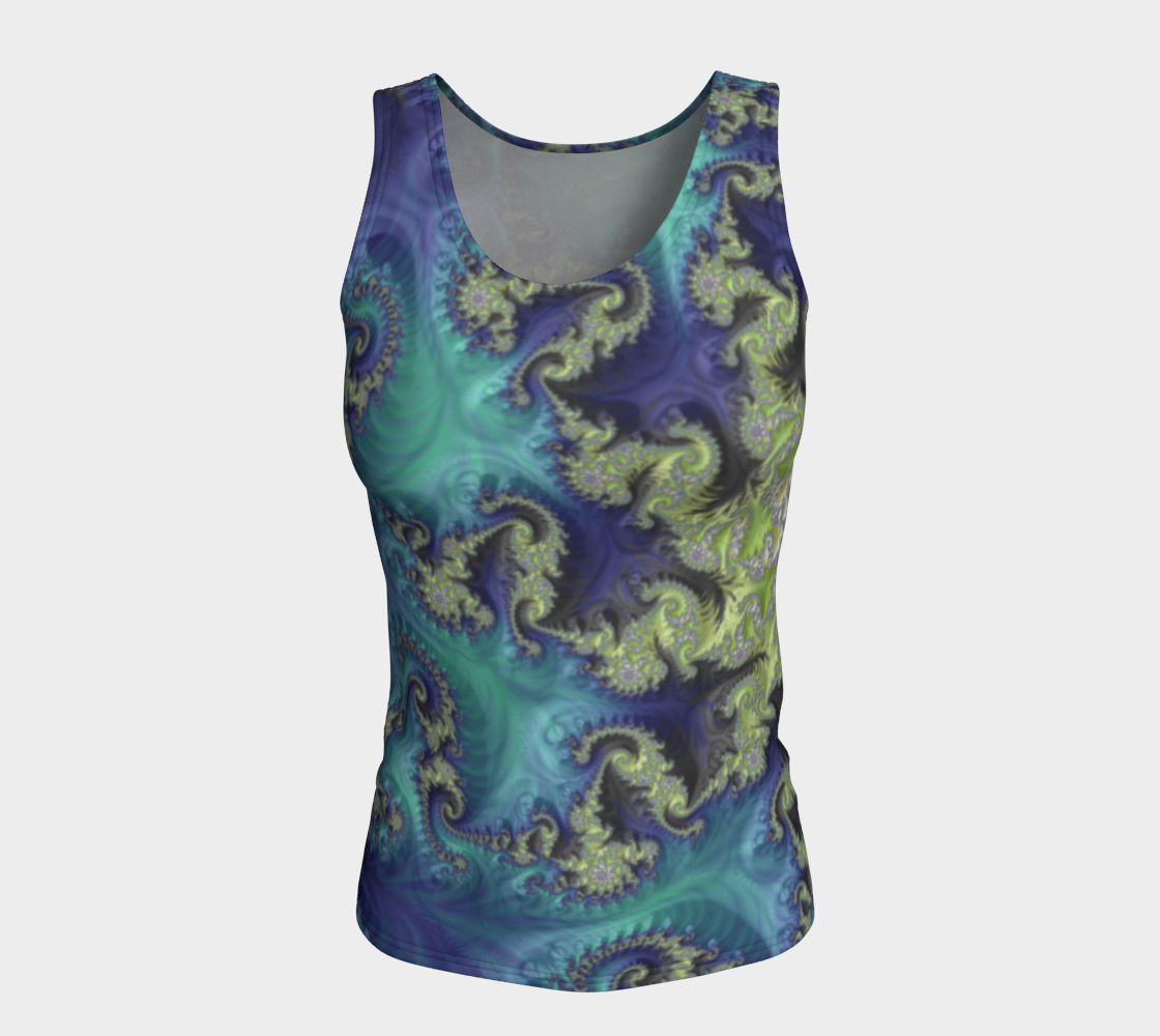 Moss Island Fitted Tank Top preview #5