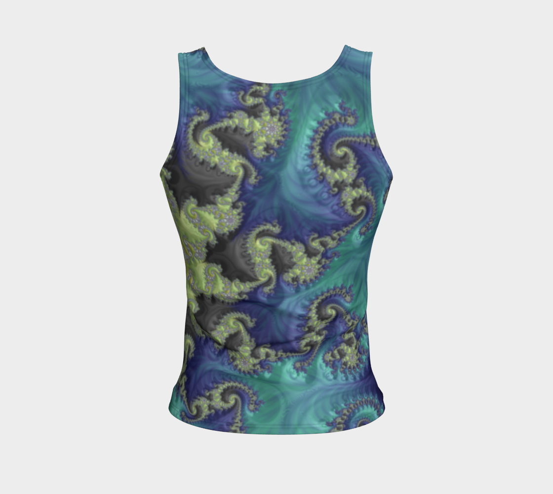 Moss Island Fitted Tank Top preview #2