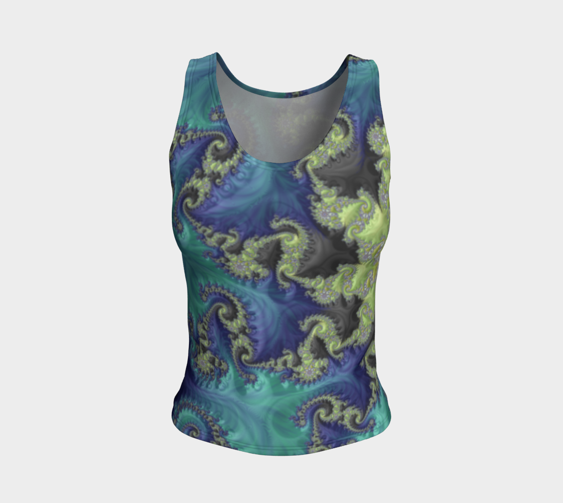 Moss Island Fitted Tank Top preview #1