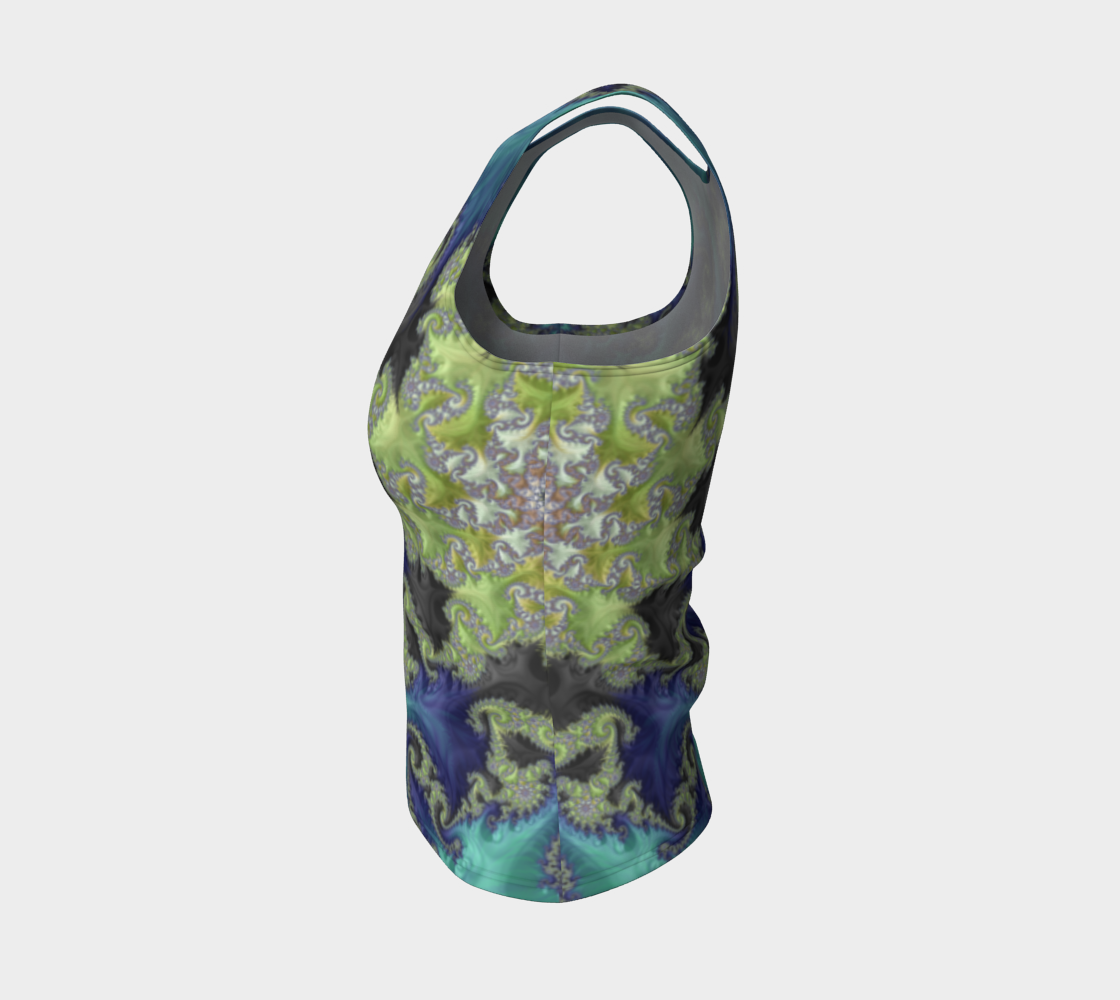 Moss Island Fitted Tank Top preview #3