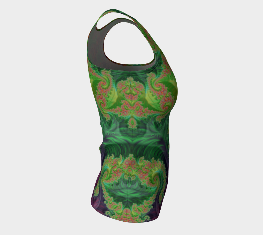 Edible Flower Fitted Tank Top preview #8