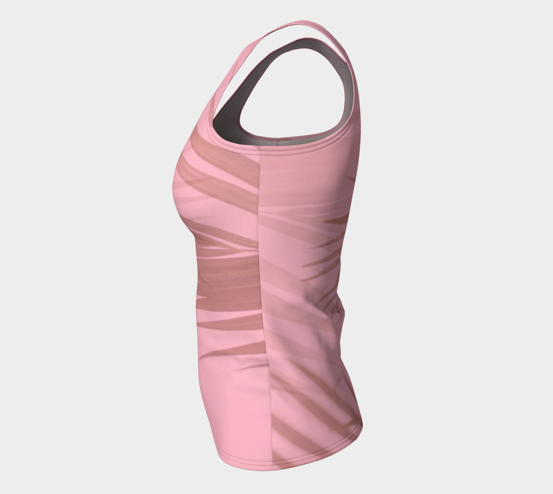 Aperçu de Blush Palms Women's Tank Top #7
