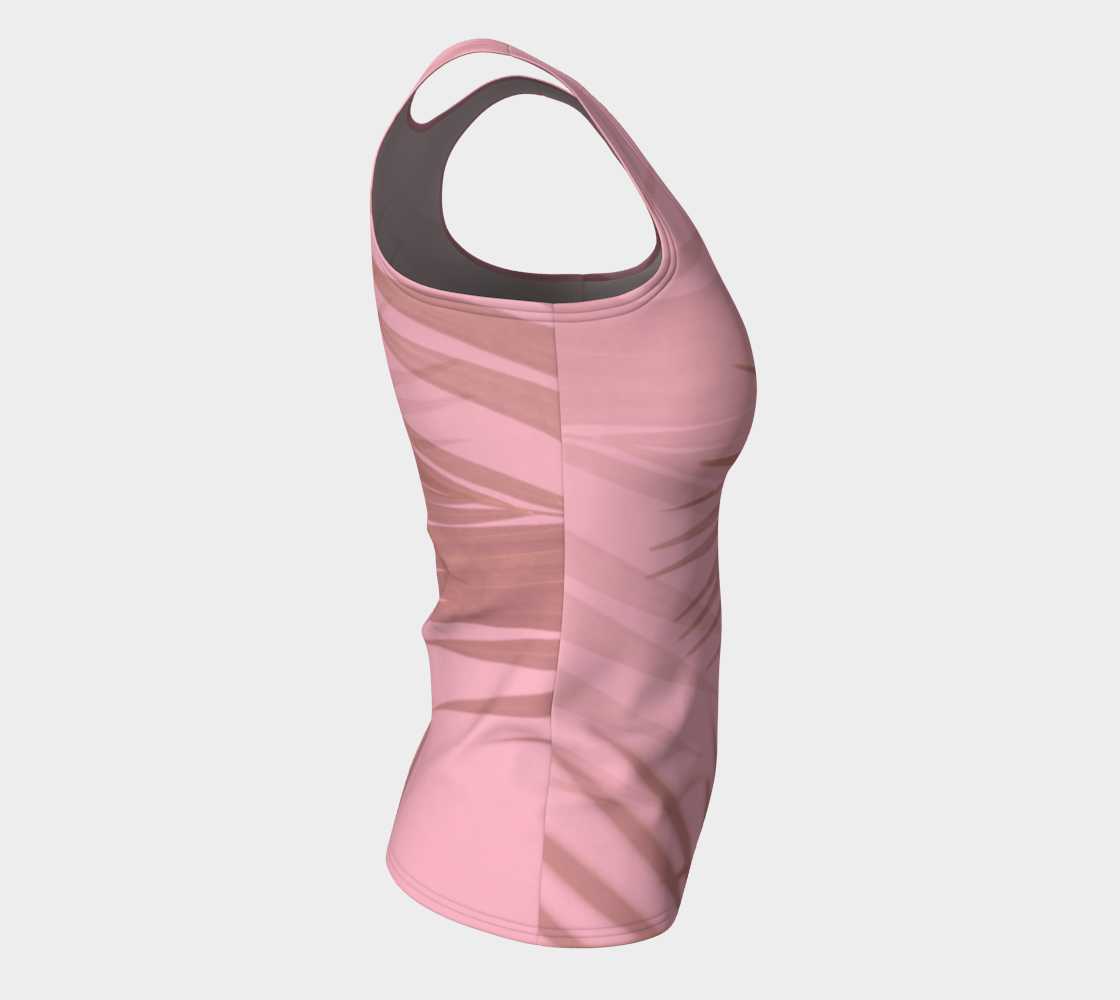 Aperçu de Blush Palms Women's Tank Top #8