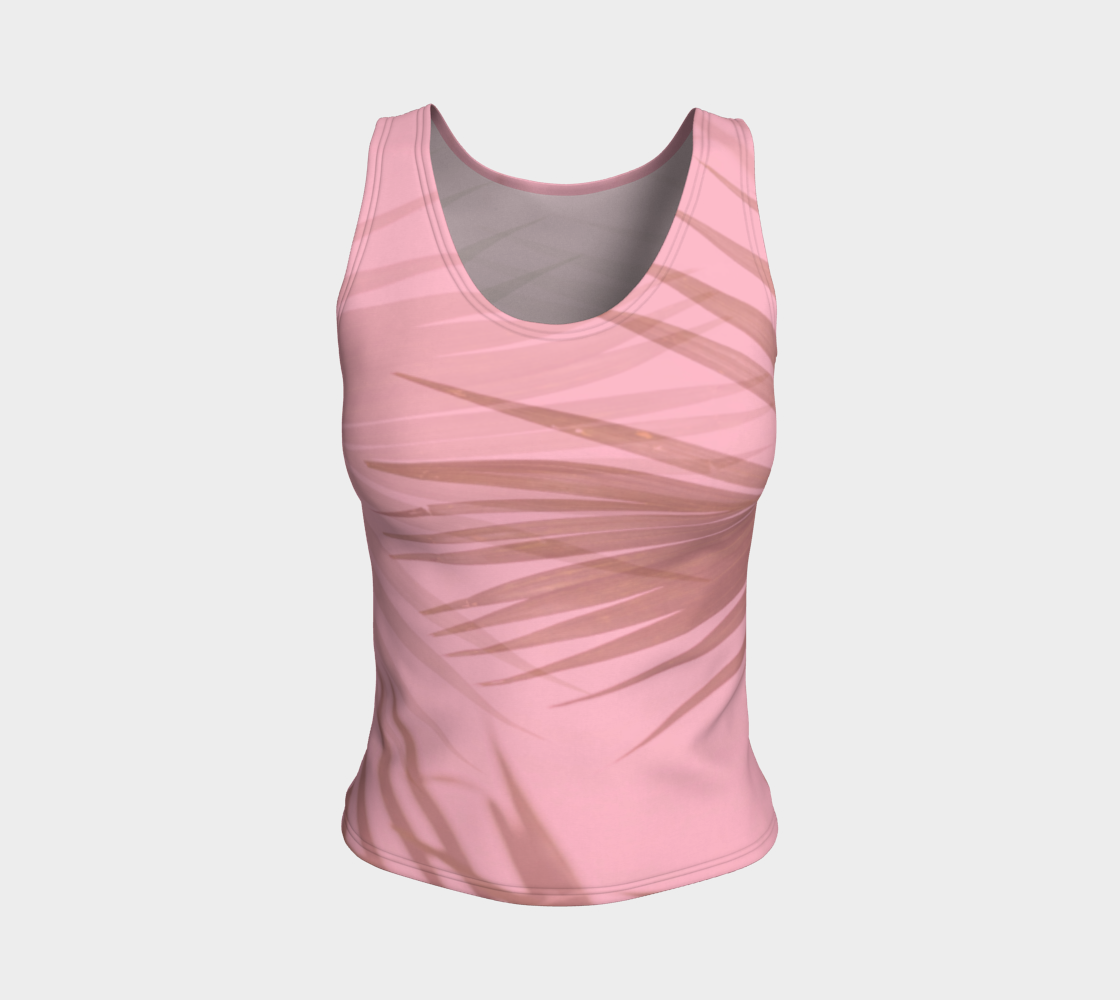 Aperçu de Blush Palms Women's Tank Top #1