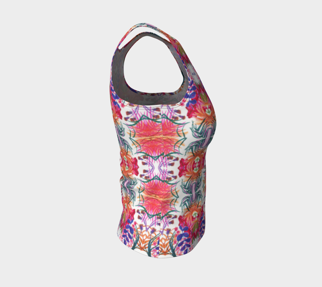 Aperçu de Enchanted Garden Tank Top #4