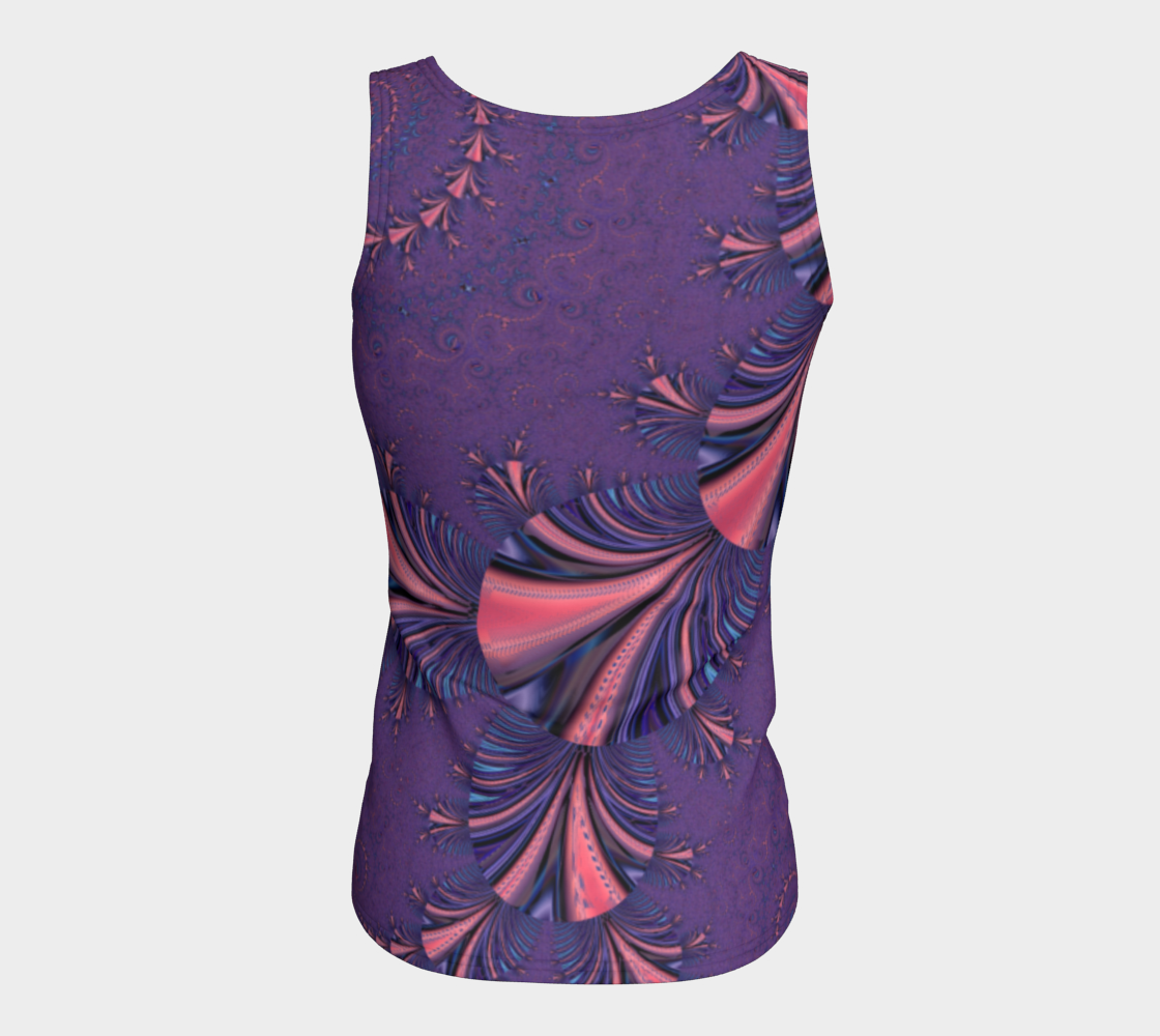 Purple Floral Flourish Stylish Design preview #6