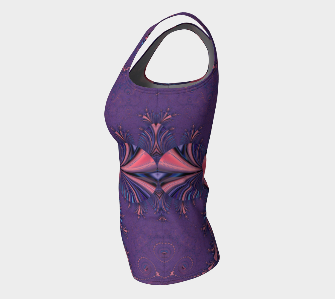 Purple Floral Flourish Stylish Design preview #7