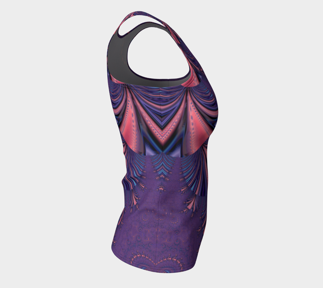 Purple Floral Flourish Stylish Design preview #8