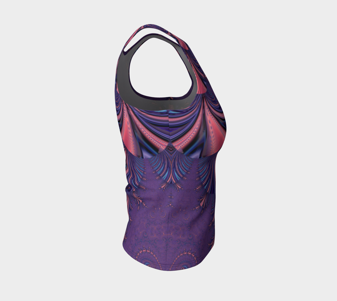 Purple Floral Flourish Stylish Design preview #4