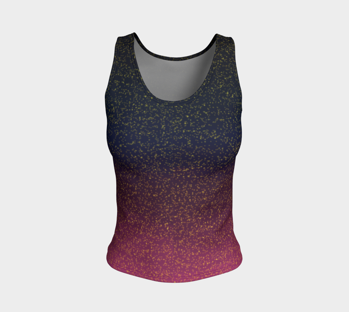 Fireflies at Night Fit Tank Top  preview