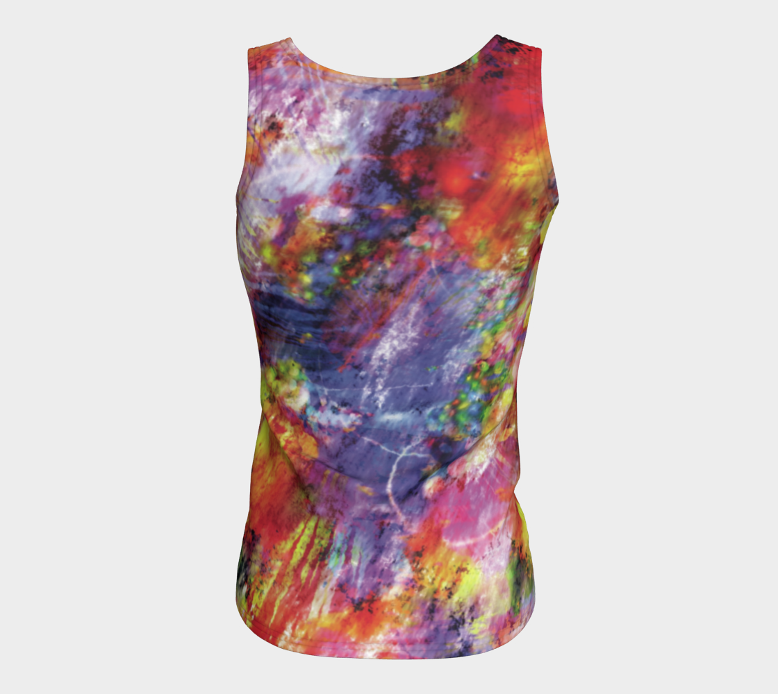 Aperçu de Tank Top_Abstract and Colorful #6