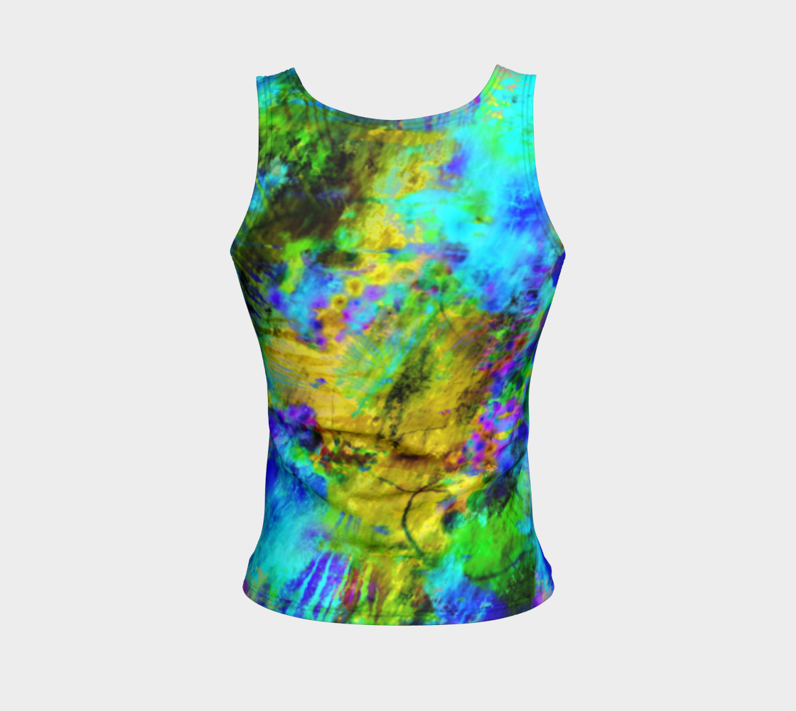 Tank Top_Abstract and Colorful Miniature #3