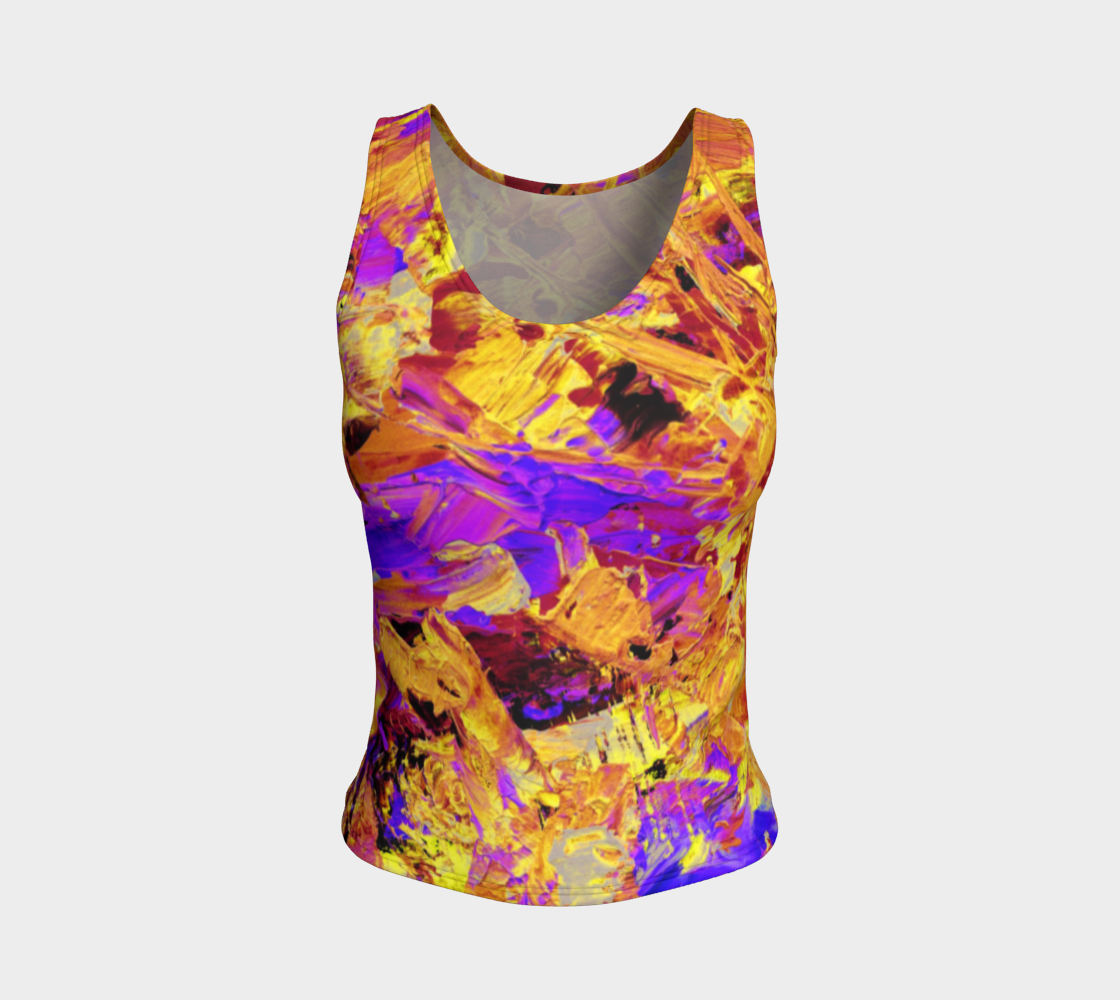 Tank Top_Painting - fire preview