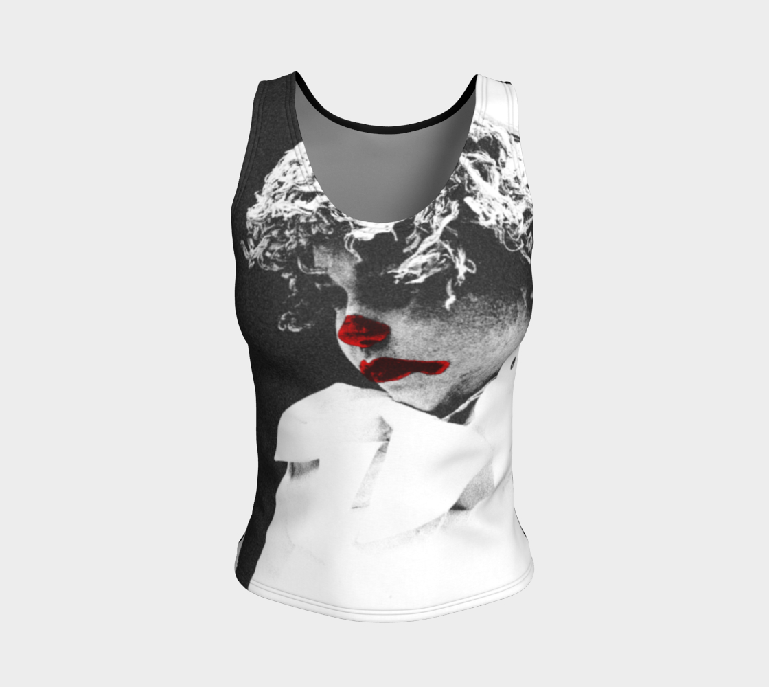 Clown 3 Fitted Tank Top preview