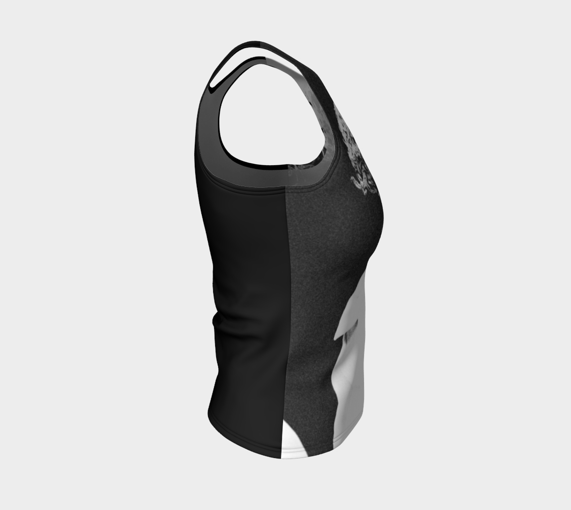 Clown 3 Fitted Tank Top preview #4