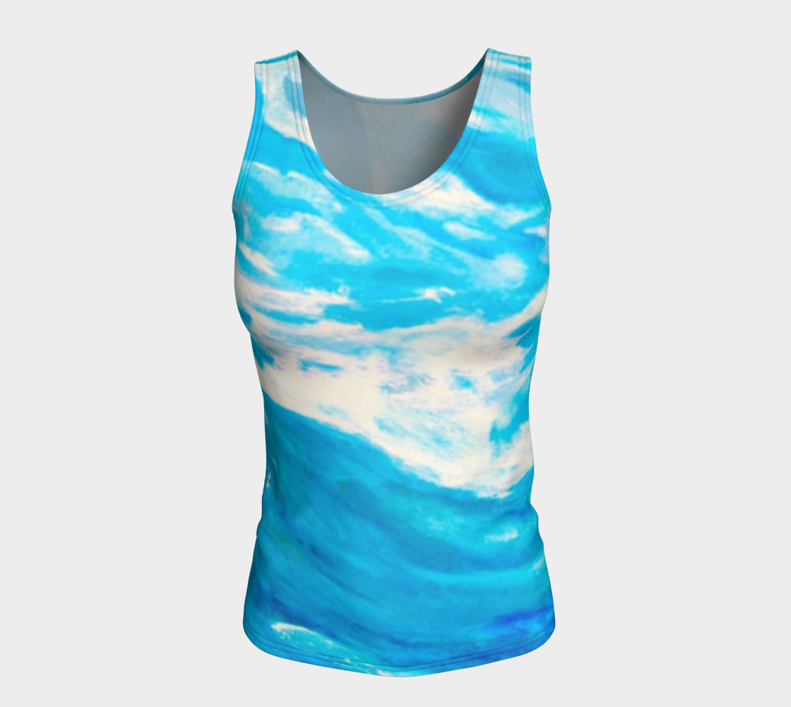 El Mar Fitted Tank Top preview #5
