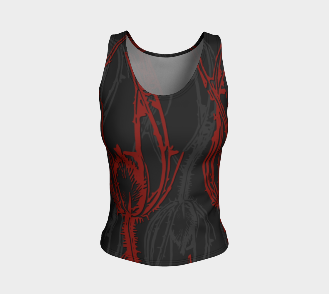 Aperçu de Red Thistle - Fitted Tank Top