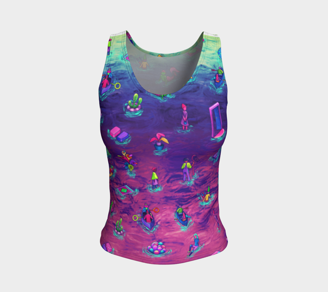 Weirdos Land Fit Tank Top  preview