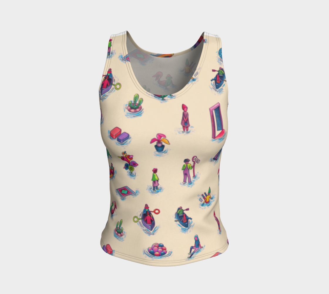 Weirdos Land - Vintage - Fit Tank Top  preview