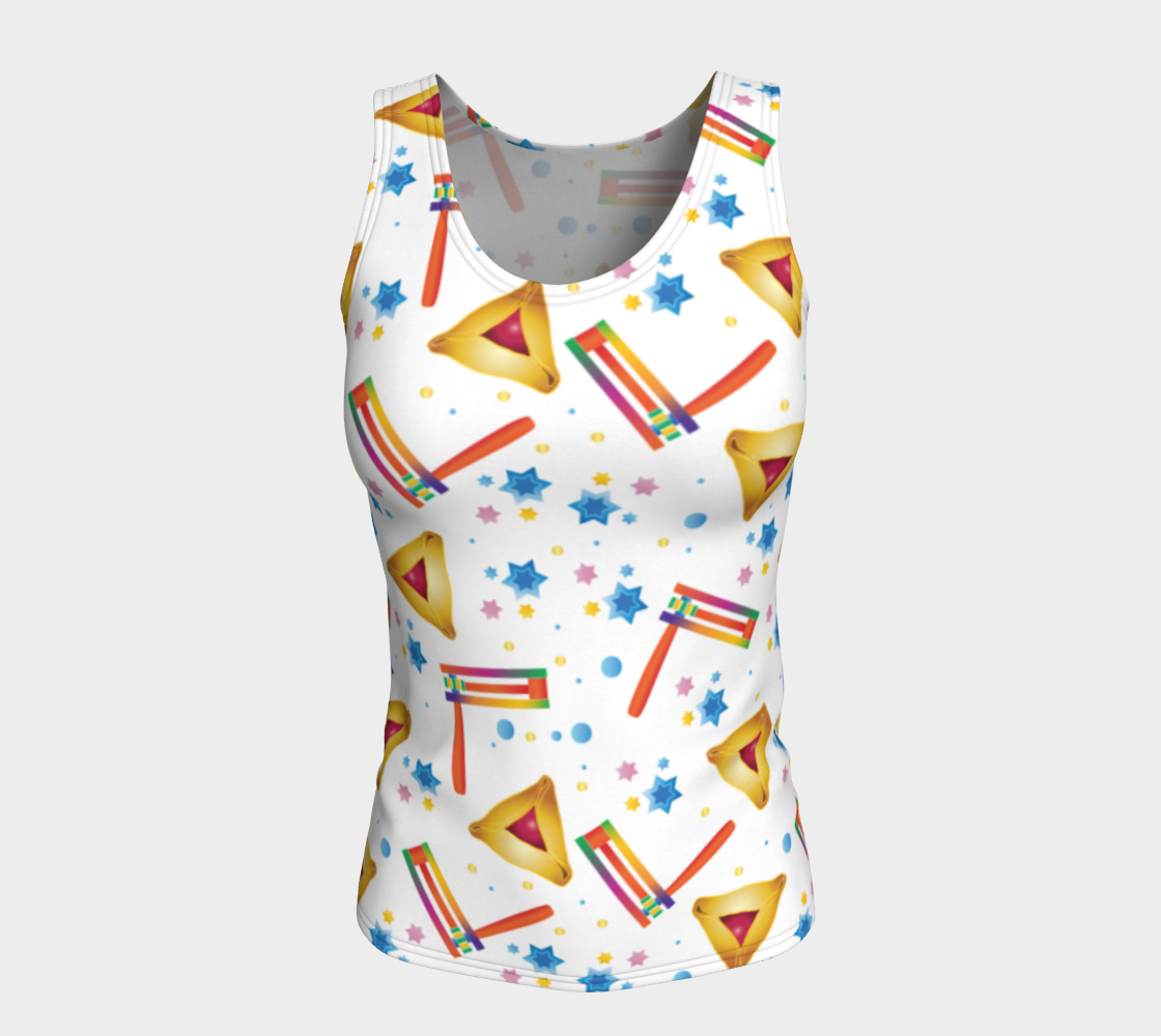 Happy Purim Festival Jewish Holiday Pattern preview #5