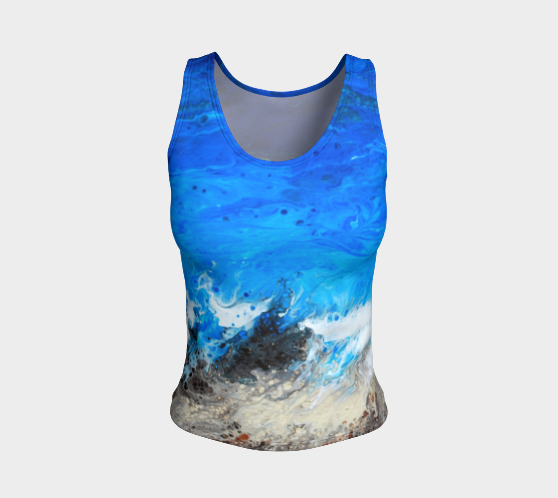 Ocean Breeze Fitted Tank Top preview