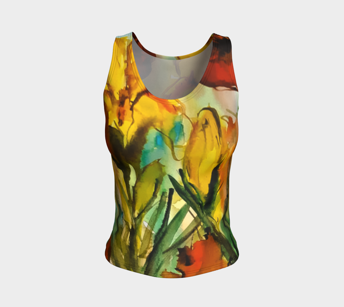 Spring Garden Fitted Tank Top preview
